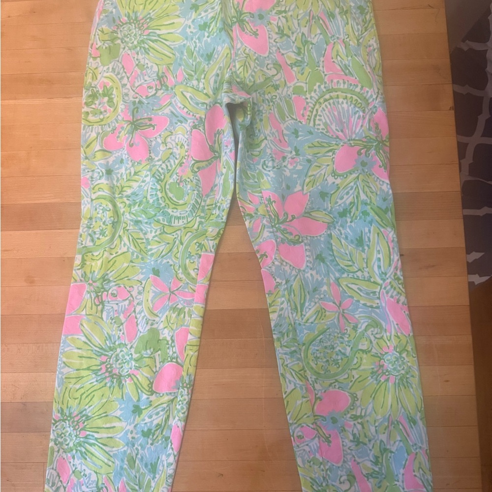 Lilly Pulitzer Multicolor Floral Pants